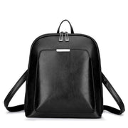 Saskia – Classic Double Zipper Backpack