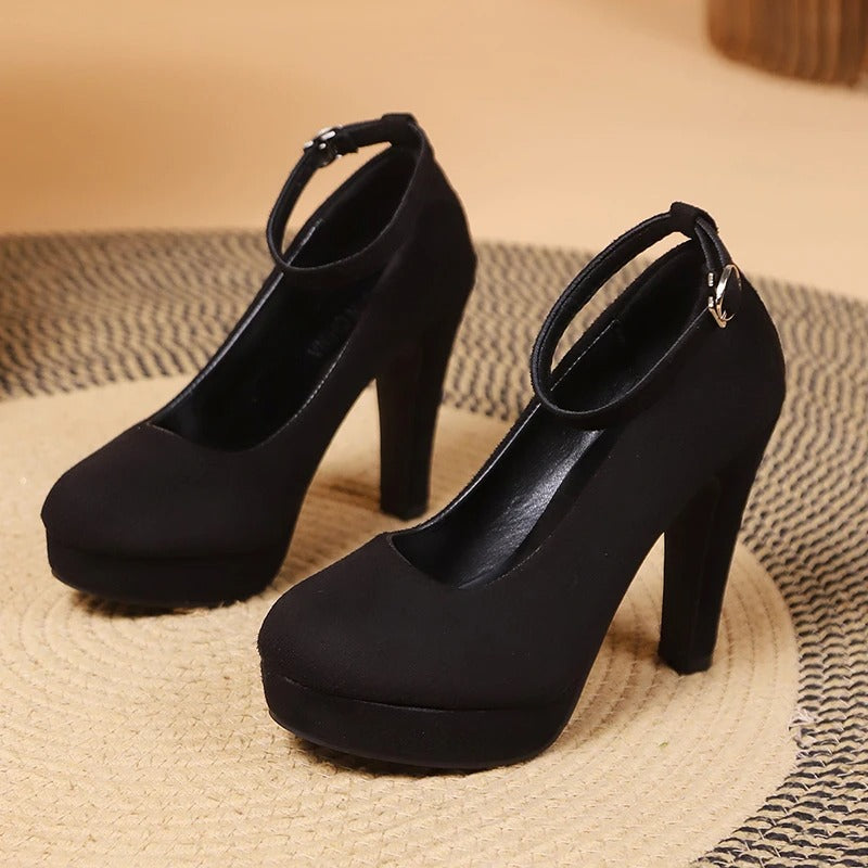Strap Plateau-Pumps