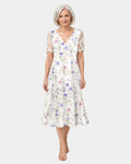Katell Kleid mit Spitzendetails