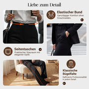 Bibi | Damen-Anzughose mit hoher Taille
