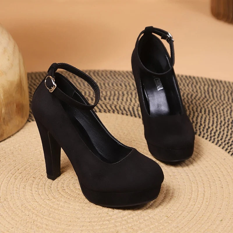 Strap Plateau-Pumps