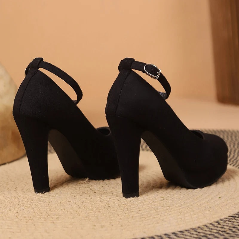 Strap Plateau-Pumps