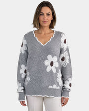 Paula Pullover mit Blumenmuster
