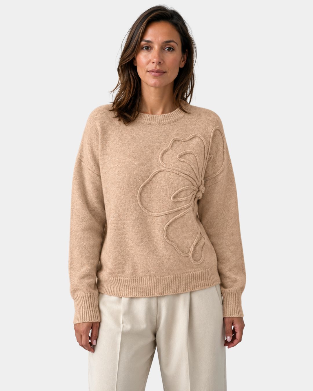 Alma Pullover mit Blumenmuster
