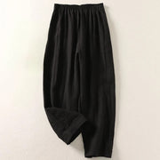 Amalia | Leichte Sommerhose aus Baumwolle & Leinen