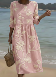 Alessia | Elegantes Blumenmuster-Kleid