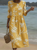 Sofia | Stilvolles Blumenkleid