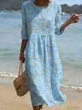 Ludovica | Stilvolles Blumenkleid