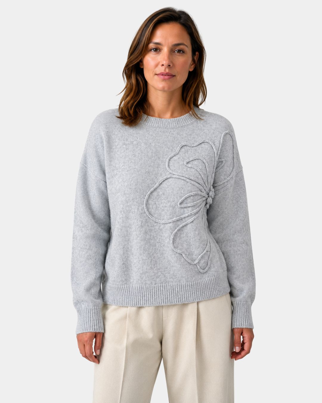 Alma Pullover mit Blumenmuster