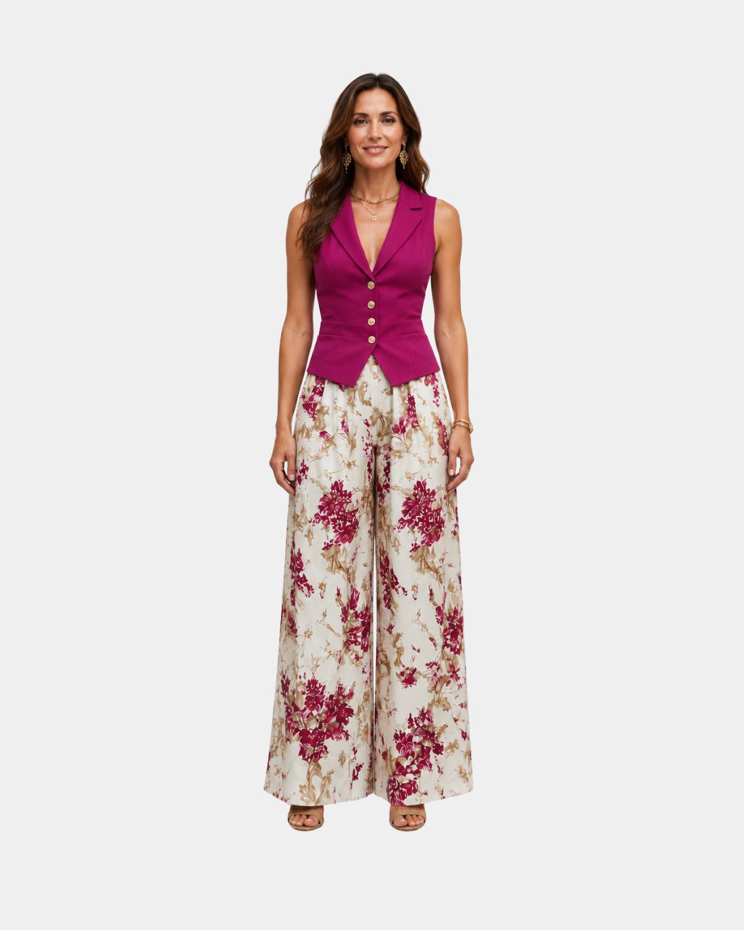 Alixène Set mit Blumenmuster