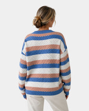 Camille Pullover mit Streifenmuster