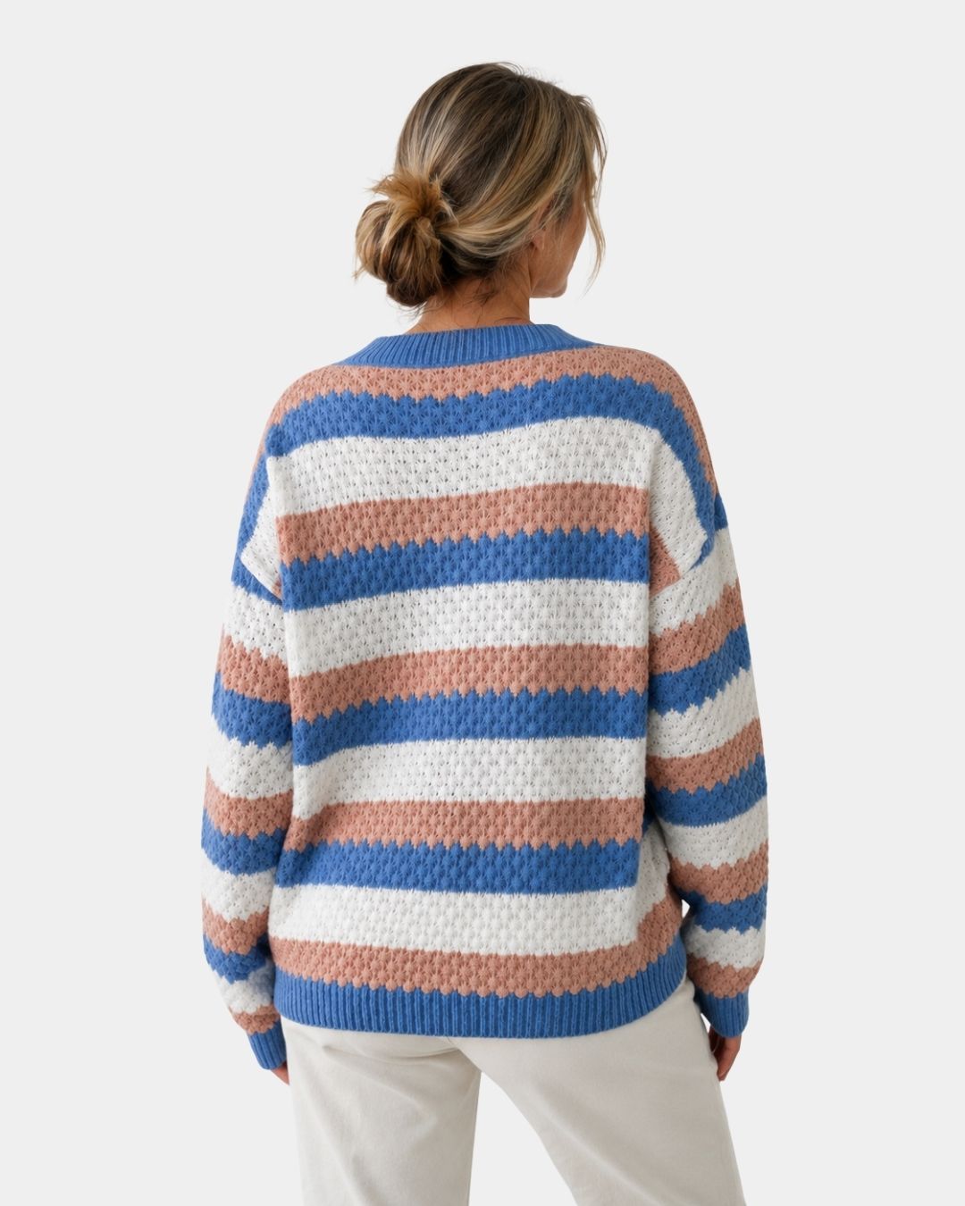 Camille Pullover mit Streifenmuster