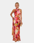 Cyanelle Kleid mit Blumenmuster