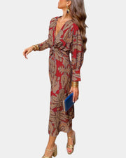Eve Kleid mit Muster