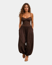 Iseut Jumpsuit mit Spitzendetails
