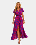 Aurélisse Kleid mit V-Ausschnitt
