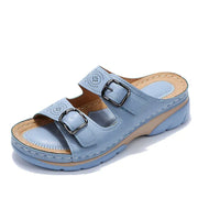 Plateau-Sandalen