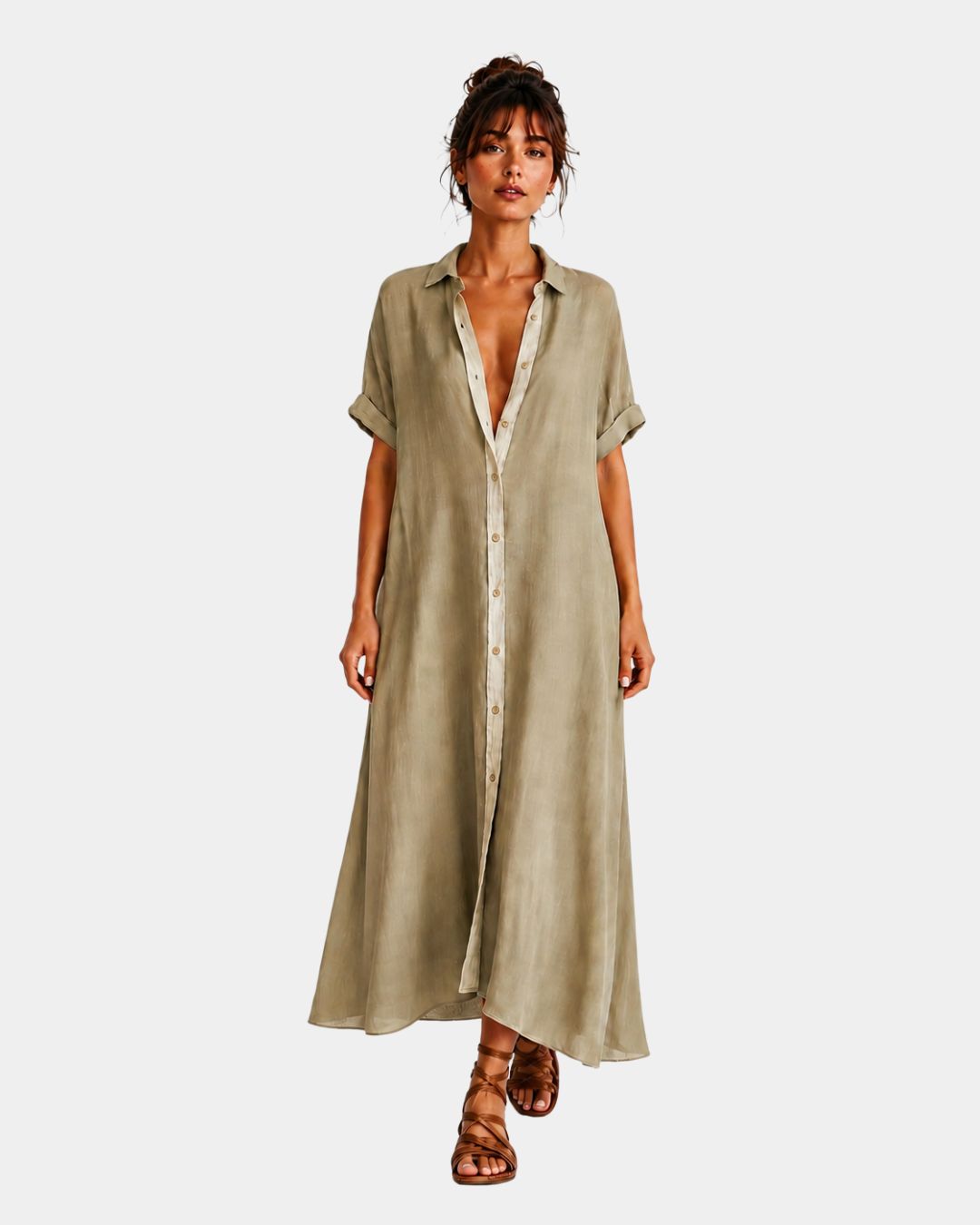 Béryl Hemdkleid mit Hemdblusenstil