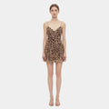 Noémie Kleid mit Leopardenmuster