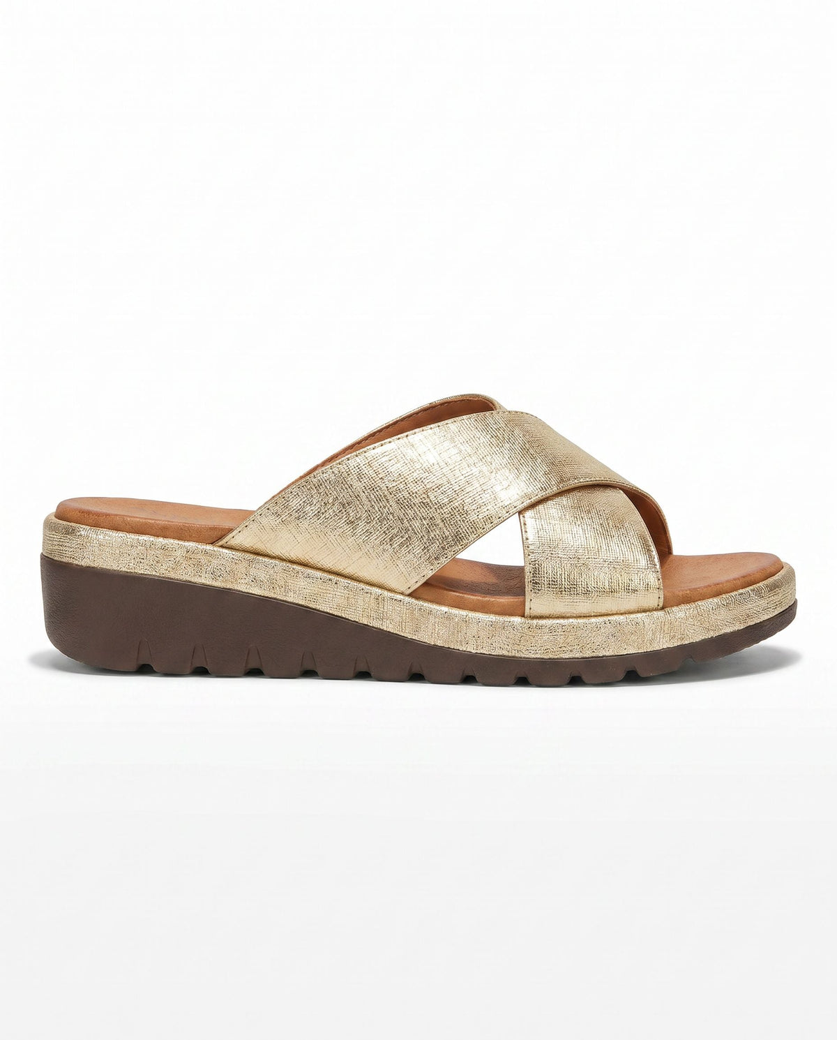 Sandalen mit Kreuzriemen