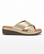 Sandalen mit Kreuzriemen