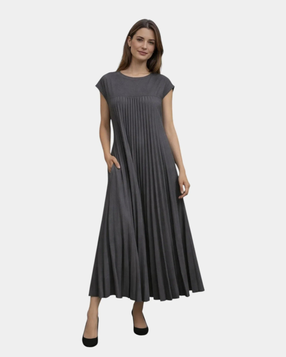 Marianne Kleid mit Plissee