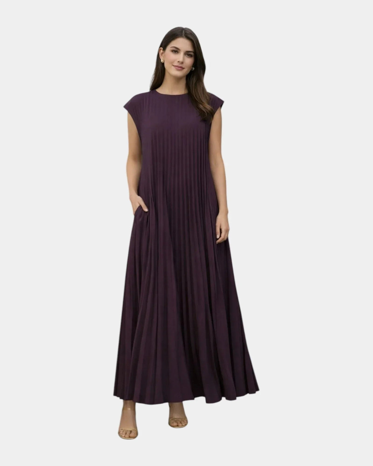 Marianne Kleid mit Plissee