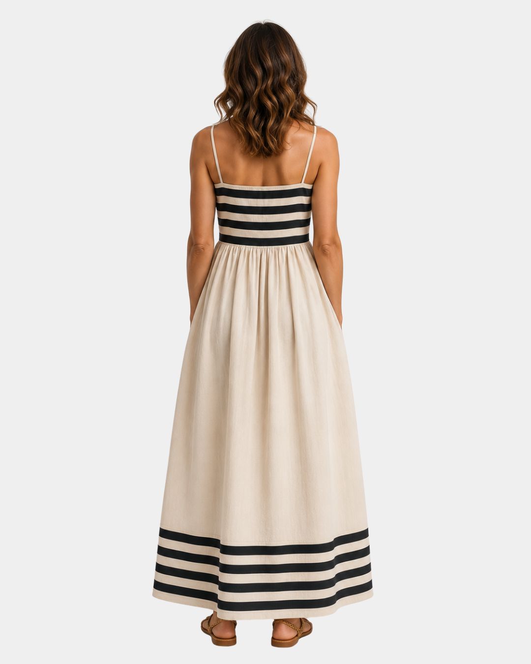 Ismeralda Kleid mit Streifenmuster