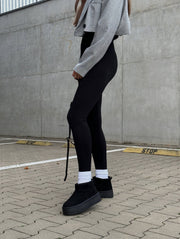 Fleecegefütterte Stiefeletten