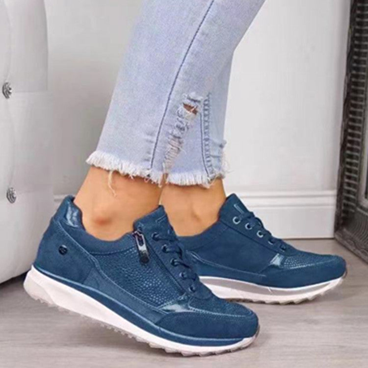 Sneaker mit Reißverschluss