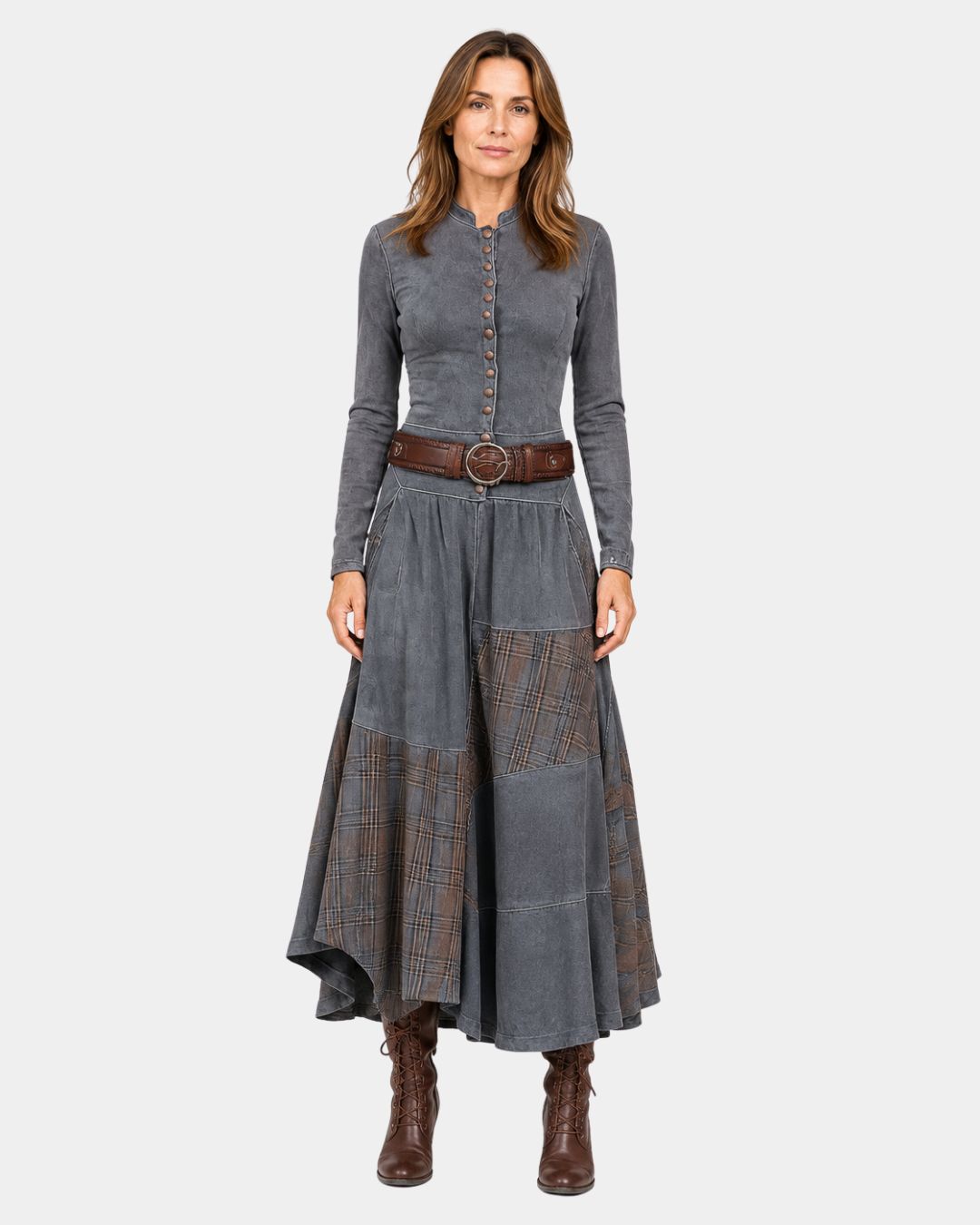 Leonora Kleid im Retro-Look