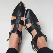 POINTED WOVEN SANDALS