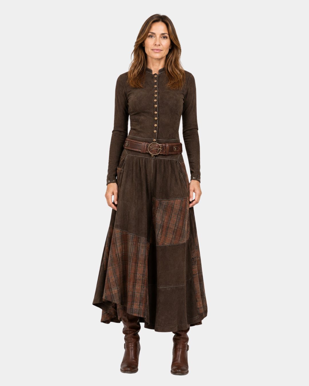 Leonora Kleid im Retro-Look