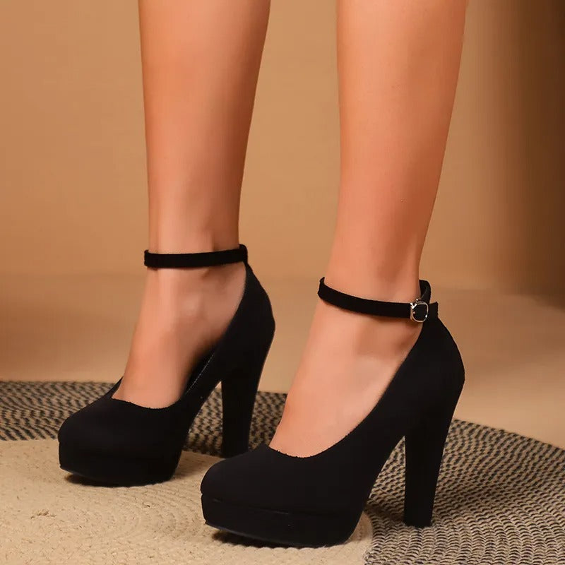 Strap Plateau-Pumps