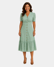 Delmine Hemdkleid mit Hemdblusenstil