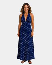 Lucerenne Kleid mit Punktmuster