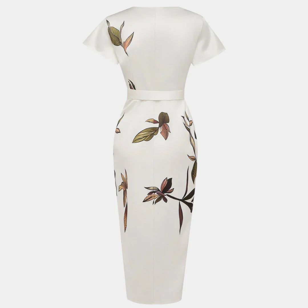 Agathe Kleid mit Blumenmuster