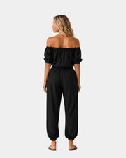 Brunissonne Off-Shoulder-Jumpsuit
