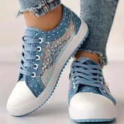 Lotte | Elegante Damen-Sneaker mit floralen Details