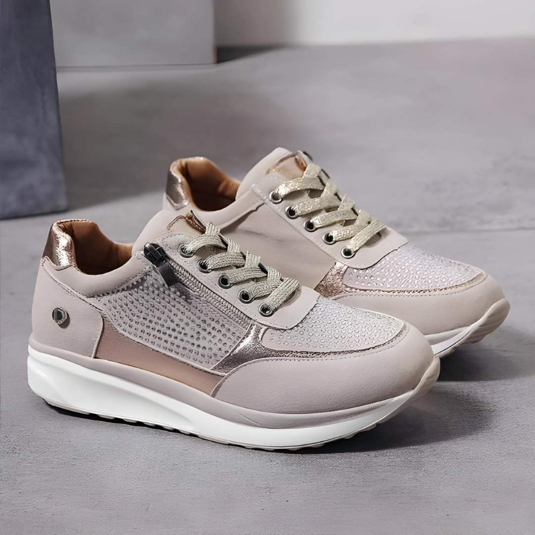 Sneaker mit Reißverschluss