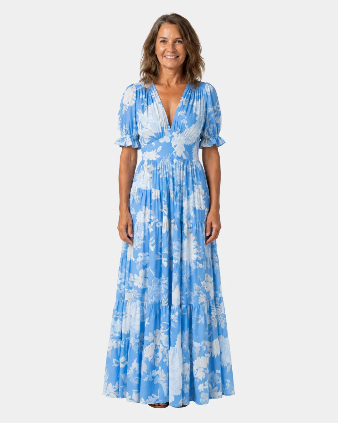 Césarie Kleid mit Blumenmuster