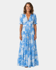 Césarie Kleid mit Blumenmuster