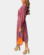 Eve Kleid mit Muster