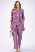 Pauline | Elegantes 3-teiliges Casual-Set