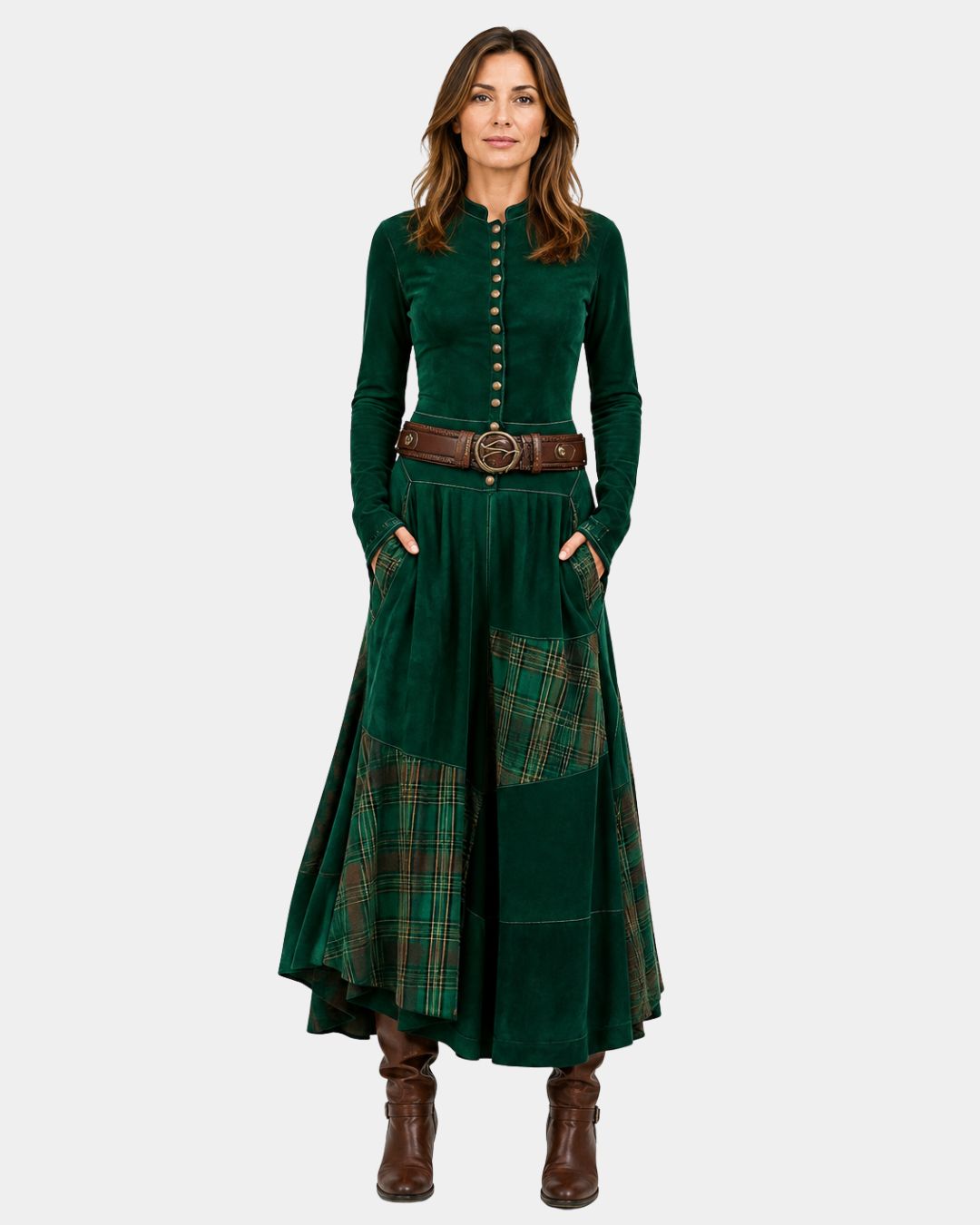 Leonora Kleid im Retro-Look