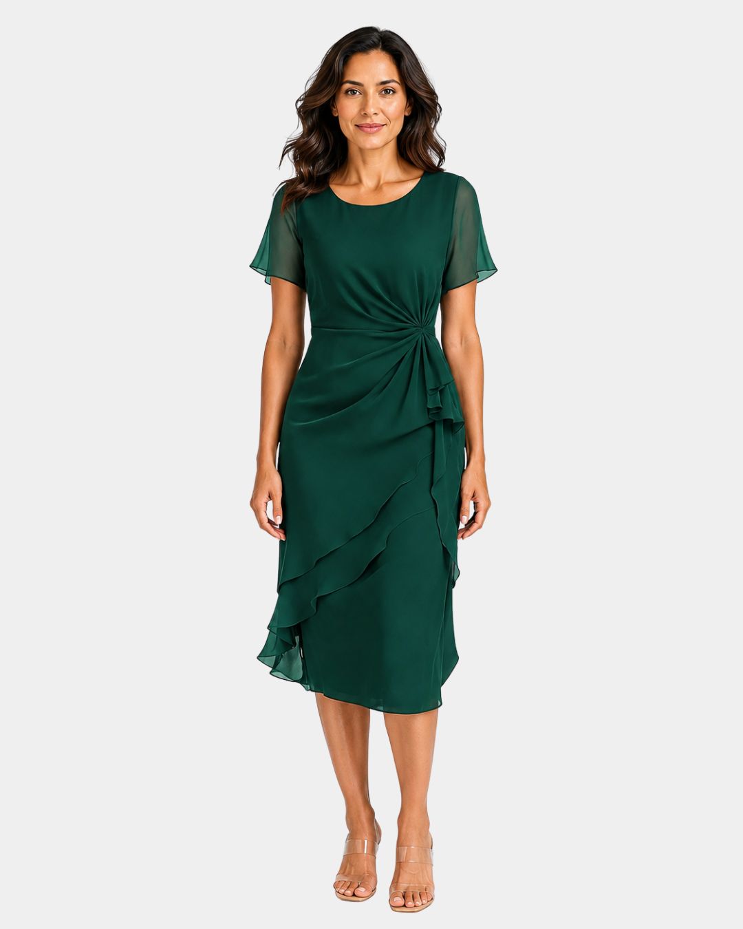 Marilou Kleid mit Rüschen