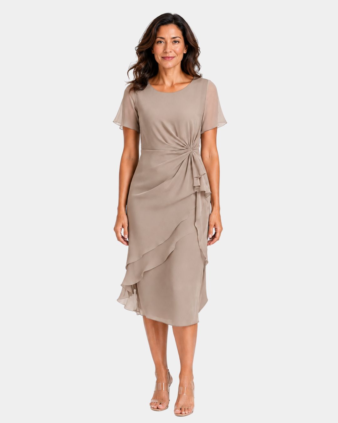 Marilou Kleid mit Rüschen