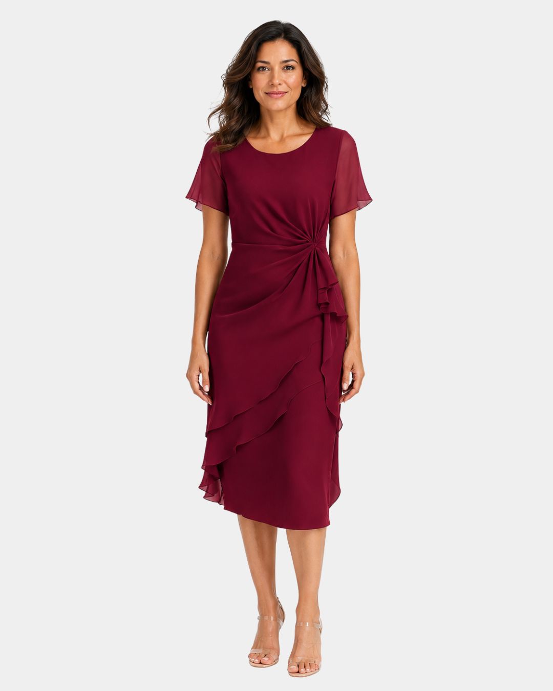 Marilou Kleid mit Rüschen