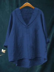 Annika | Oversized Leinen-Bluse