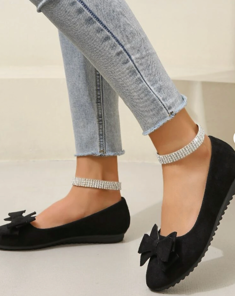 Schleifenakzent Slipper